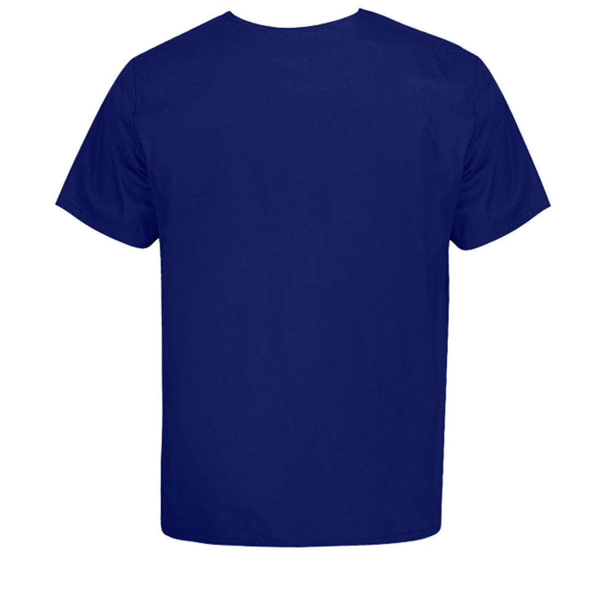 Walk By Faith Unisex 1-Pocket Tuckable V-Neck Medical Scrub Top - ClaimedbyGodDesigns