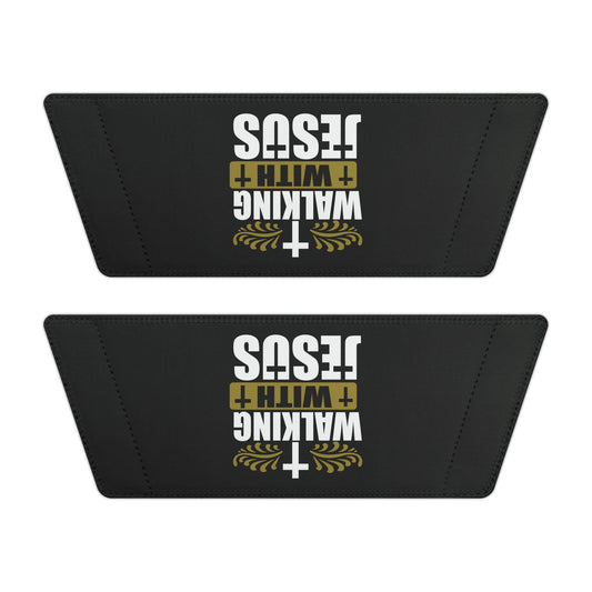 Walking With Jesus Men's PU Christian Slide Sandals - ClaimedbyGodDesigns