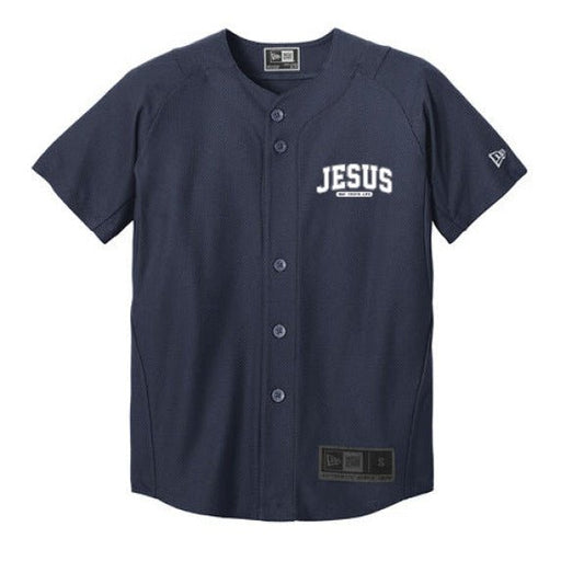 Way Truth Life Youth Christian Full-button Jersey - ClaimedbyGodDesigns