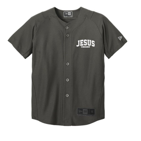 Way Truth Life Youth Christian Full-button Jersey - ClaimedbyGodDesigns