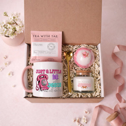 What a Friend We Have in Jesus – Relax, Sip & Unwind Christian Gift Set - ClaimedbyGodDesigns