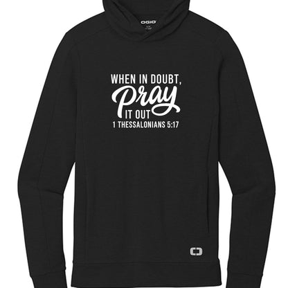 When In Doubt Premium Unisex Christian Pullover Hooded Sweatshirt - ClaimedbyGodDesigns