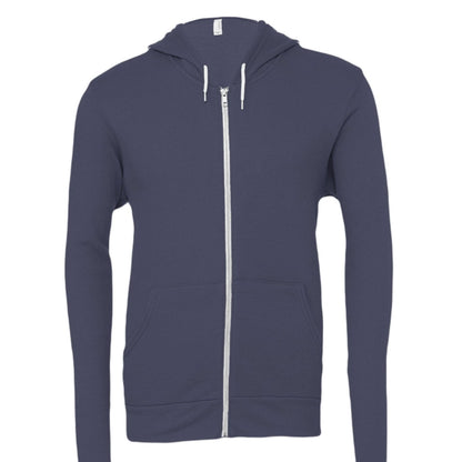 Wired For Worship Unisex Christian Full-Zip Hooded Sweatshirt - ClaimedbyGodDesigns