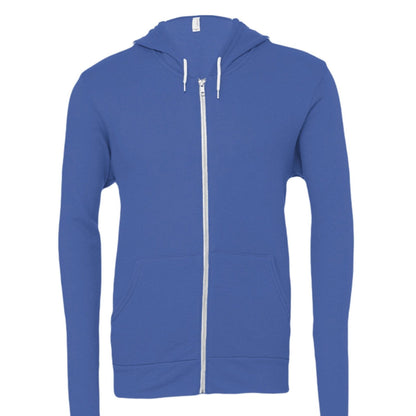 Wired For Worship Unisex Christian Full-Zip Hooded Sweatshirt - ClaimedbyGodDesigns