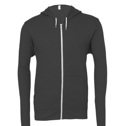 Wired For Worship Unisex Christian Full-Zip Hooded Sweatshirt - ClaimedbyGodDesigns
