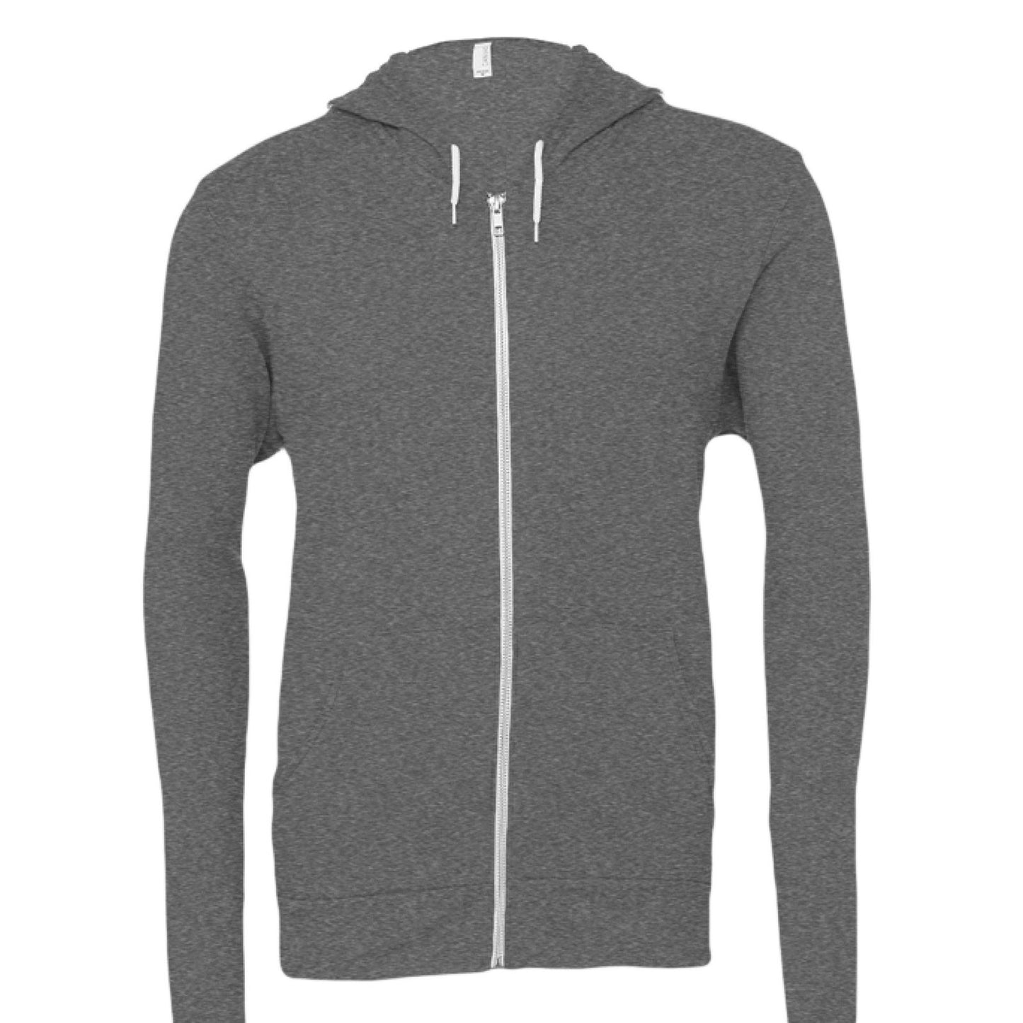 Wired For Worship Unisex Christian Full-Zip Hooded Sweatshirt - ClaimedbyGodDesigns