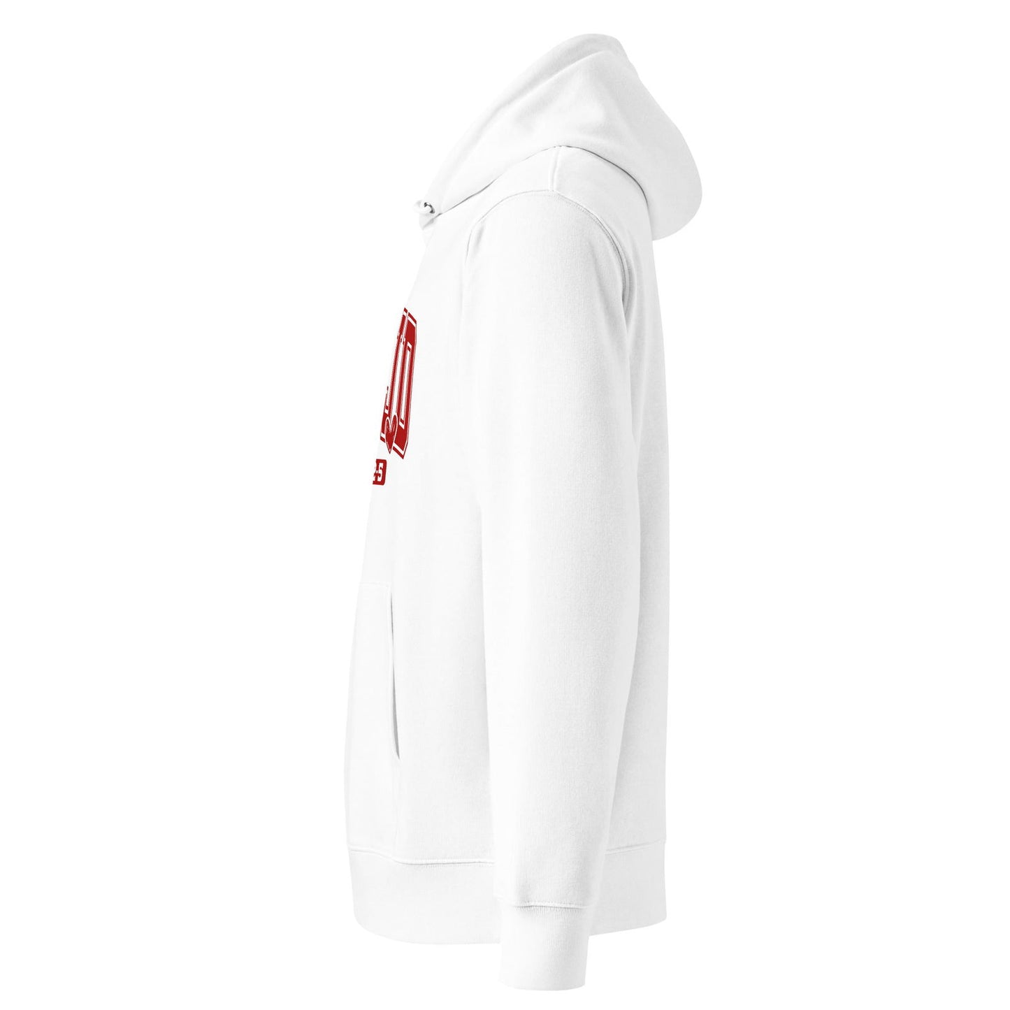 WwJD Unisex Christian essential organic hooded sweatshirt - ClaimedbyGodDesigns