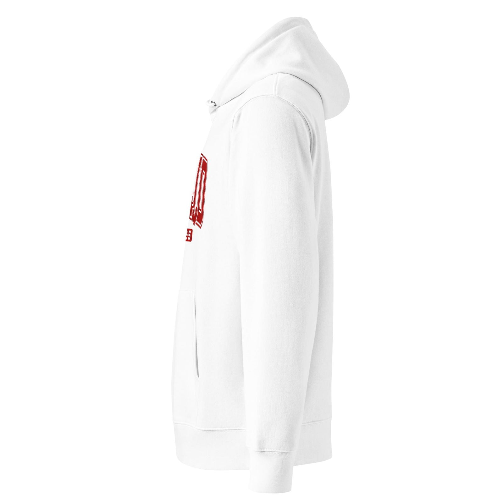 WwJD Unisex Christian essential organic hooded sweatshirt - ClaimedbyGodDesigns