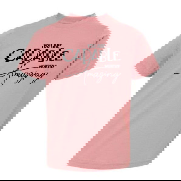 You Are Amazing Toddler Christian T-shirt - ClaimedbyGodDesigns