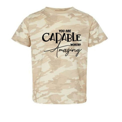 You Are Amazing Toddler Christian T-shirt - ClaimedbyGodDesigns