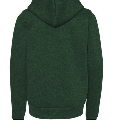 You Are Amazing Youth Christian Sponge Fleece Full-Zip Hooded Sweatshirt - ClaimedbyGodDesigns