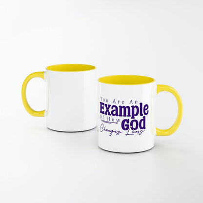 You Are An Example Of How He Changes Lives Hello Sunshine Christian Gift Set - ClaimedbyGodDesigns