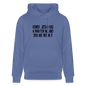 You Are Not In It Funny Christian Unisex Cruiser Organic Hooded Sweatshirt - ClaimedbyGodDesigns