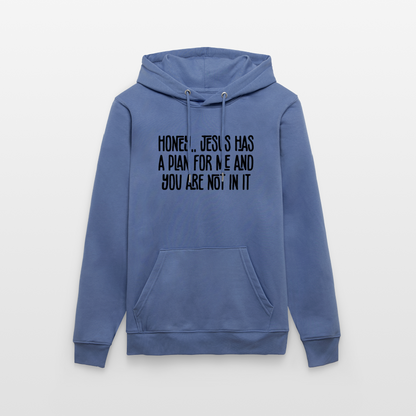 You Are Not In It Funny Christian Unisex Cruiser Organic Hooded Sweatshirt - ClaimedbyGodDesigns