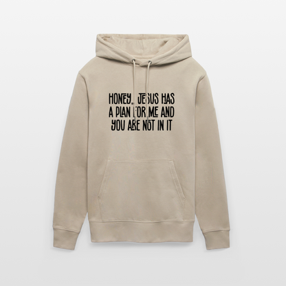 You Are Not In It Funny Christian Unisex Cruiser Organic Hooded Sweatshirt - ClaimedbyGodDesigns