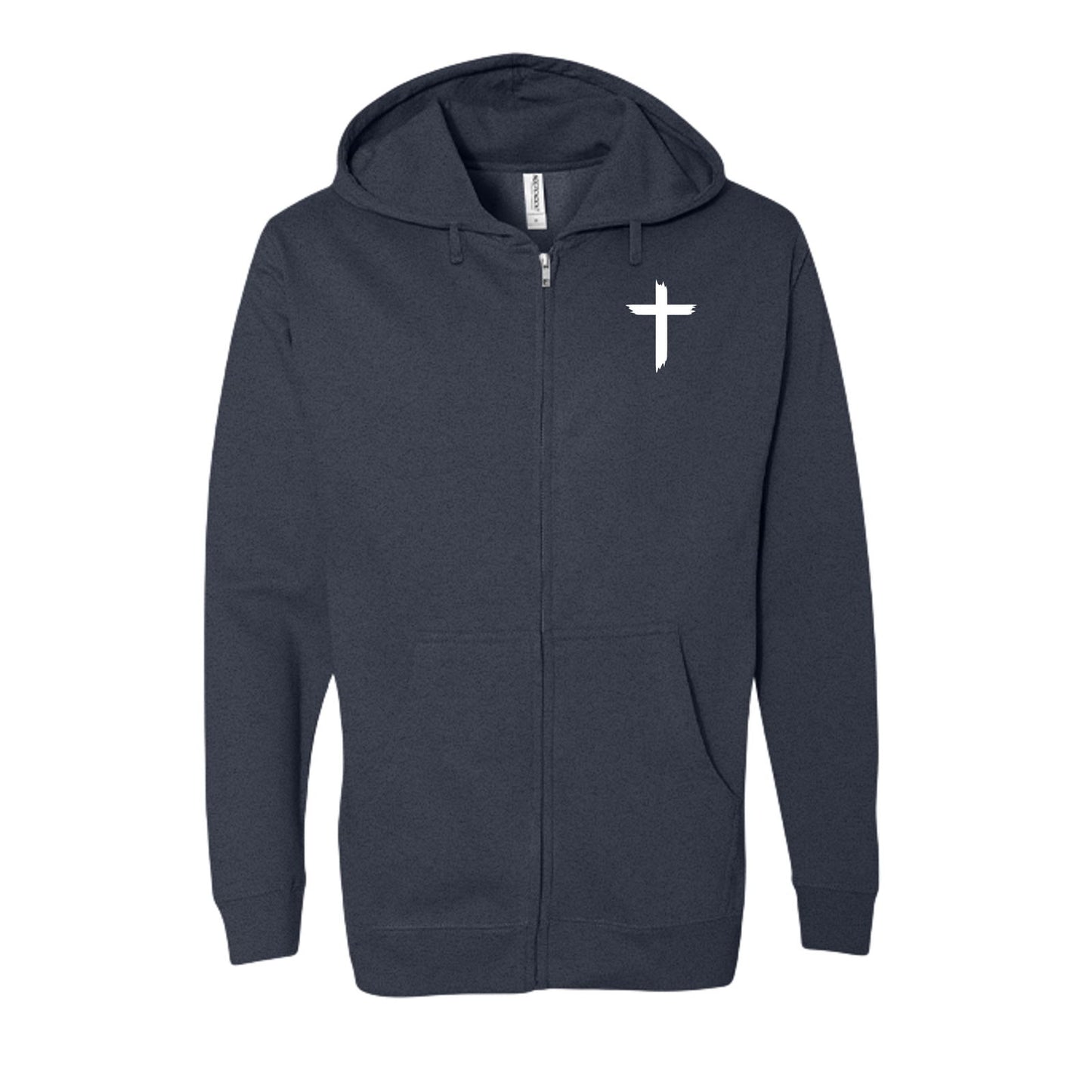 You Were Worth It Signed Jesus Unisex Full-zip Hooded Sweatshirt - ClaimedbyGodDesigns