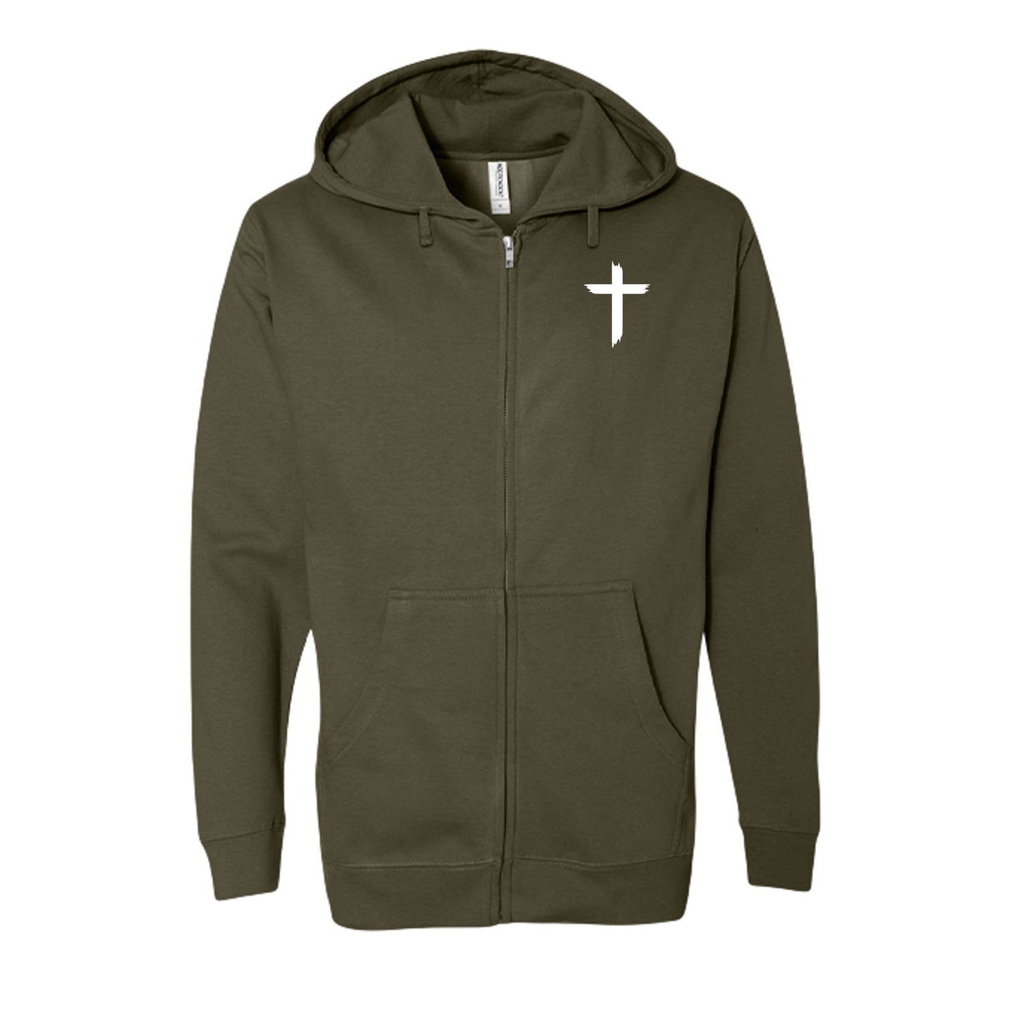 You Were Worth It Signed Jesus Unisex Full-zip Hooded Sweatshirt - ClaimedbyGodDesigns