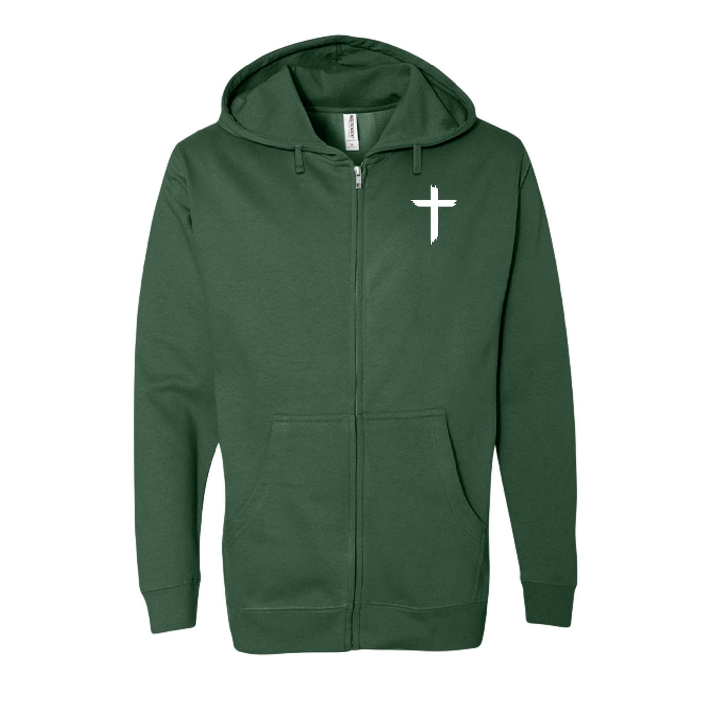You Were Worth It Signed Jesus Unisex Full-zip Hooded Sweatshirt - ClaimedbyGodDesigns