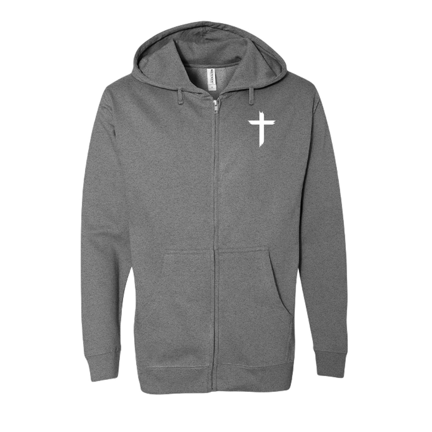 You Were Worth It Signed Jesus Unisex Full-zip Hooded Sweatshirt - ClaimedbyGodDesigns