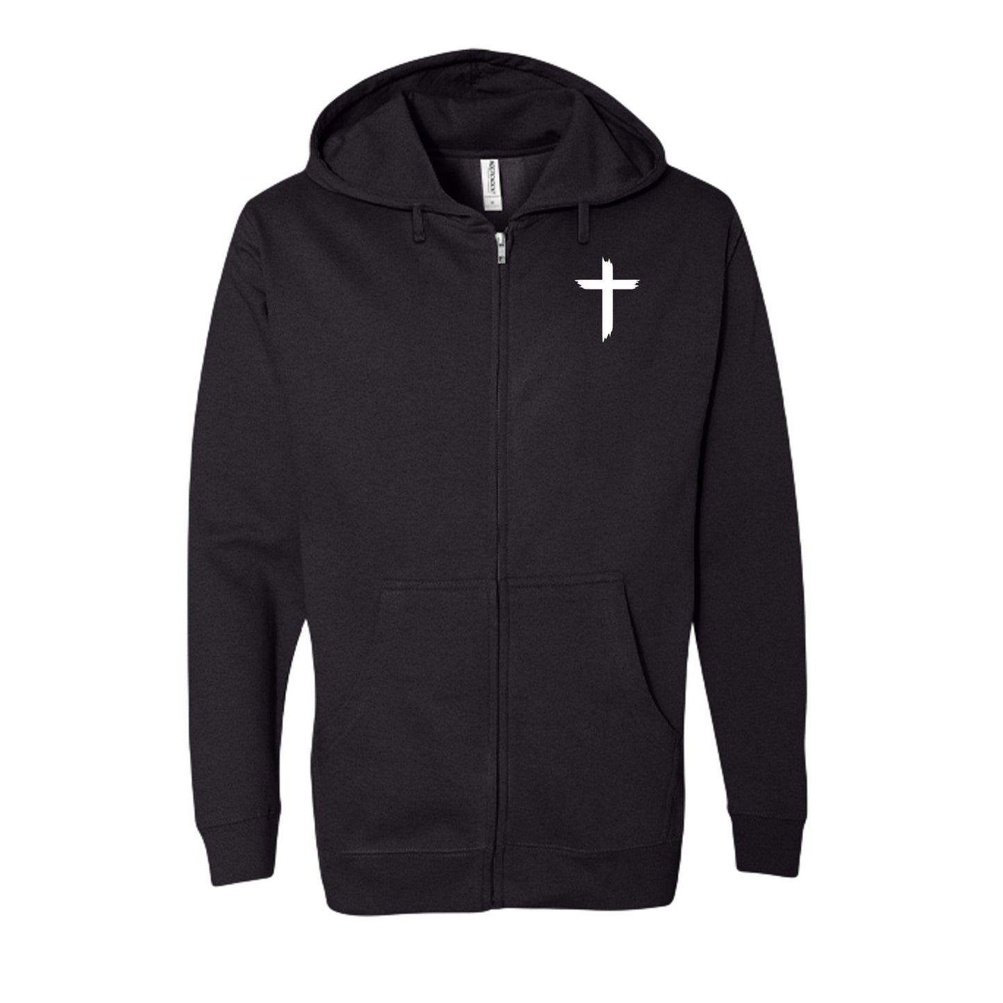 You Were Worth It Signed Jesus Unisex Full-zip Hooded Sweatshirt - ClaimedbyGodDesigns