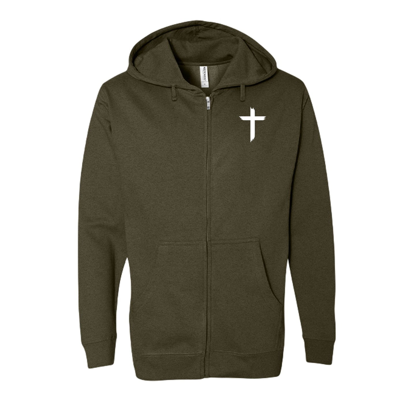 You Were Worth It Signed Jesus Unisex Full-zip Hooded Sweatshirt - ClaimedbyGodDesigns