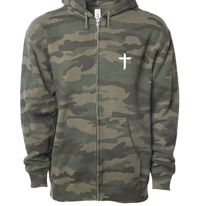 You Were Worth It Signed Jesus Unisex Full-zip Hooded Sweatshirt - ClaimedbyGodDesigns