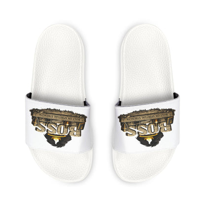 Youth 'Boss' Adjustable Strap Slide Christian Sandals - ClaimedbyGodDesigns