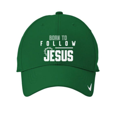 Born To Follow Him Adult Christian Hat - ClaimedbyGodDesigns