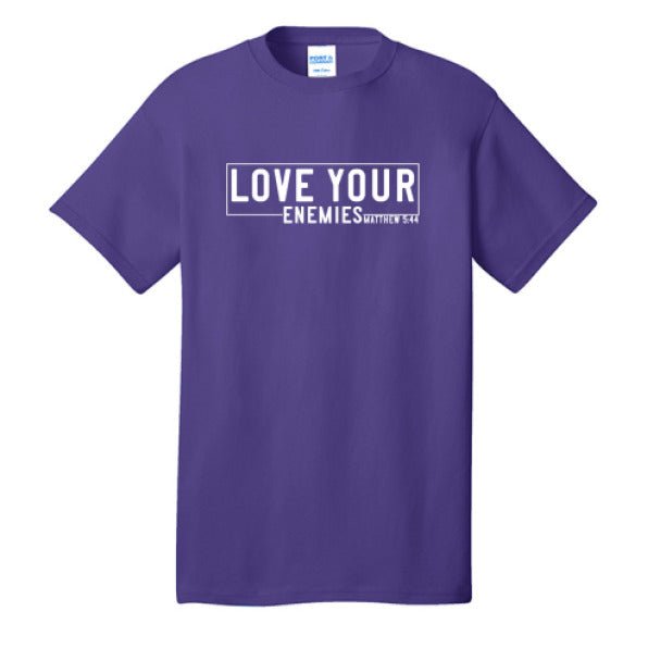 Love Your Enemies Men's Christian T-shirt - ClaimedbyGodDesigns