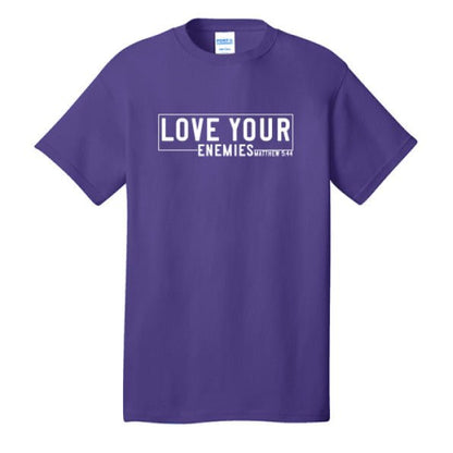 Love Your Enemies Men's Christian T-shirt - ClaimedbyGodDesigns