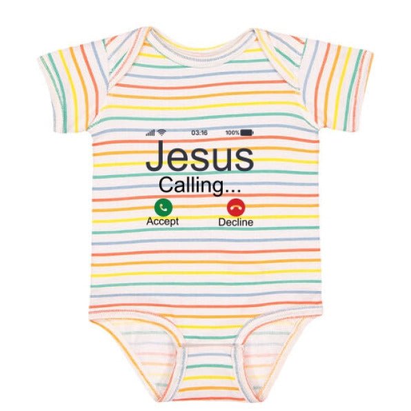 He Is Calling Christian Baby Jumpsuit - ClaimedbyGodDesigns