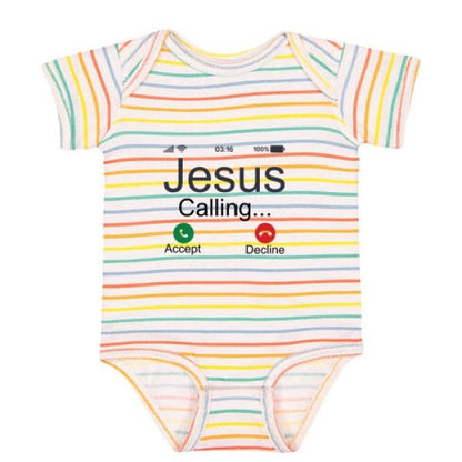 He Is Calling Christian Baby Jumpsuit - ClaimedbyGodDesigns