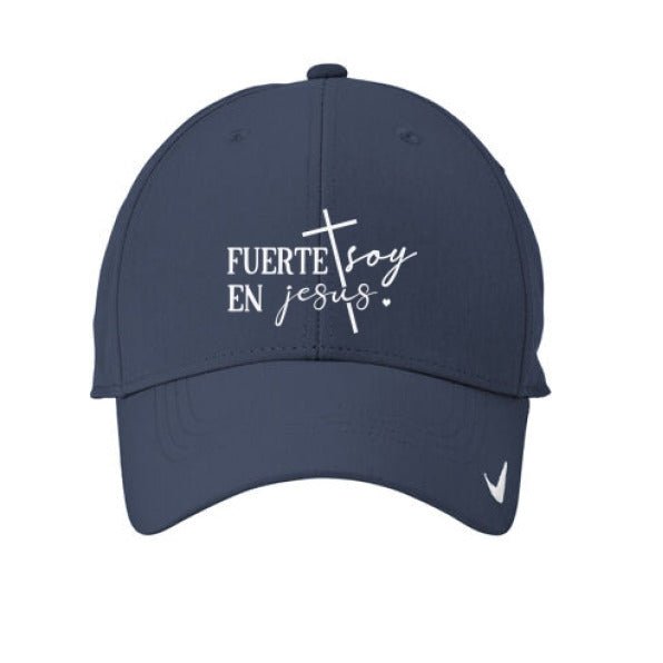 Fuerte Soy Adult Spanish Christian Hat - ClaimedbyGodDesigns