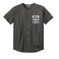 Team Him Baseball Youth Christian Full - button Jersey - ClaimedbyGodDesigns