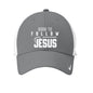 Born To Follow Him Adult Christian Hat - ClaimedbyGodDesigns