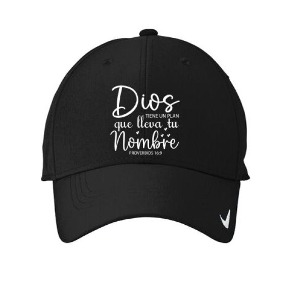 DIOS TIENE UN PLAN Adult Spanish Christian Hat - ClaimedbyGodDesigns