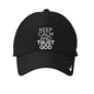 Keep Calm And Trust Him Adult Christian Hat - ClaimedbyGodDesigns