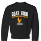 Soar High Youth Christian Pullover Fleece Sweatshirt - ClaimedbyGodDesigns
