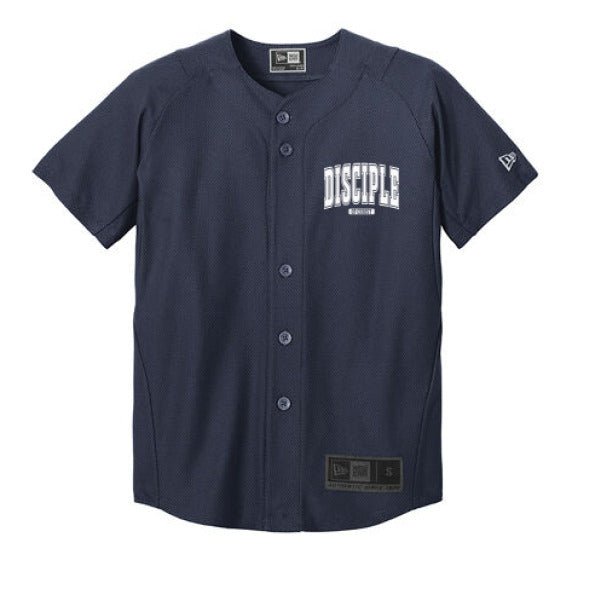Disciple Youth Christian Full - Button Jersey - ClaimedbyGodDesigns