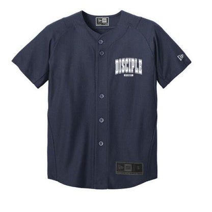 Disciple Youth Christian Full - Button Jersey - ClaimedbyGodDesigns