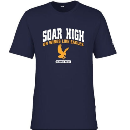 Soar High Men's Christian T-shirt - ClaimedbyGodDesigns