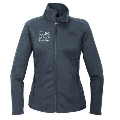Dios Tiene Un Plan Que Lleva Tu Nombre Women's Spanish Christian Full - zip Fleece Jacket - ClaimedbyGodDesigns