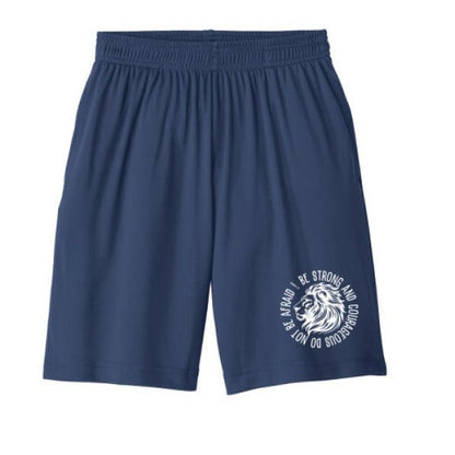 Be Strong Youth Christian Basketball Shorts - ClaimedbyGodDesigns