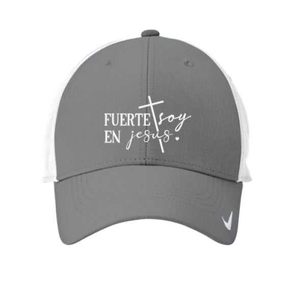 Fuerte Soy Adult Spanish Christian Hat - ClaimedbyGodDesigns