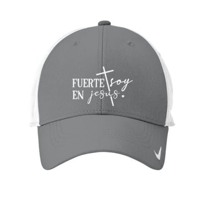 Fuerte Soy Adult Spanish Christian Hat - ClaimedbyGodDesigns