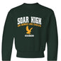 Soar High Youth Christian Pullover Fleece Sweatshirt - ClaimedbyGodDesigns