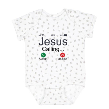 He Is Calling Christian Baby Jumpsuit - ClaimedbyGodDesigns