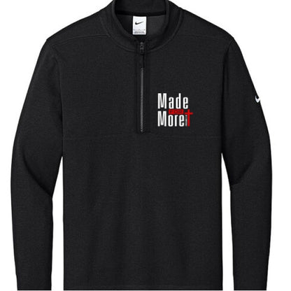 Made For More Men's Christian Half - zip Sweatshirt - ClaimedbyGodDesigns