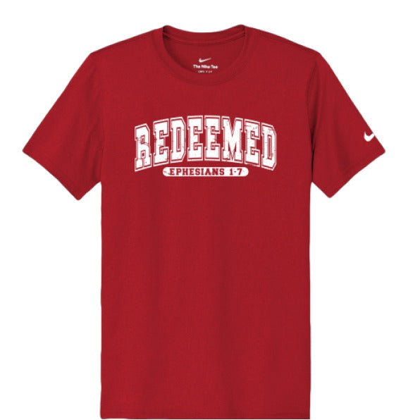 Redeemed Men's Christian T-shirt - ClaimedbyGodDesigns