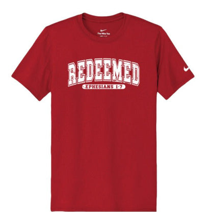Redeemed Men's Christian T-shirt - ClaimedbyGodDesigns